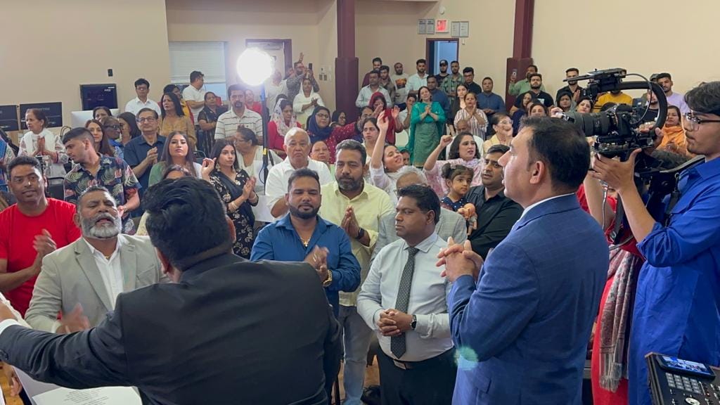 Worship at Bethlehem Punjabi Church